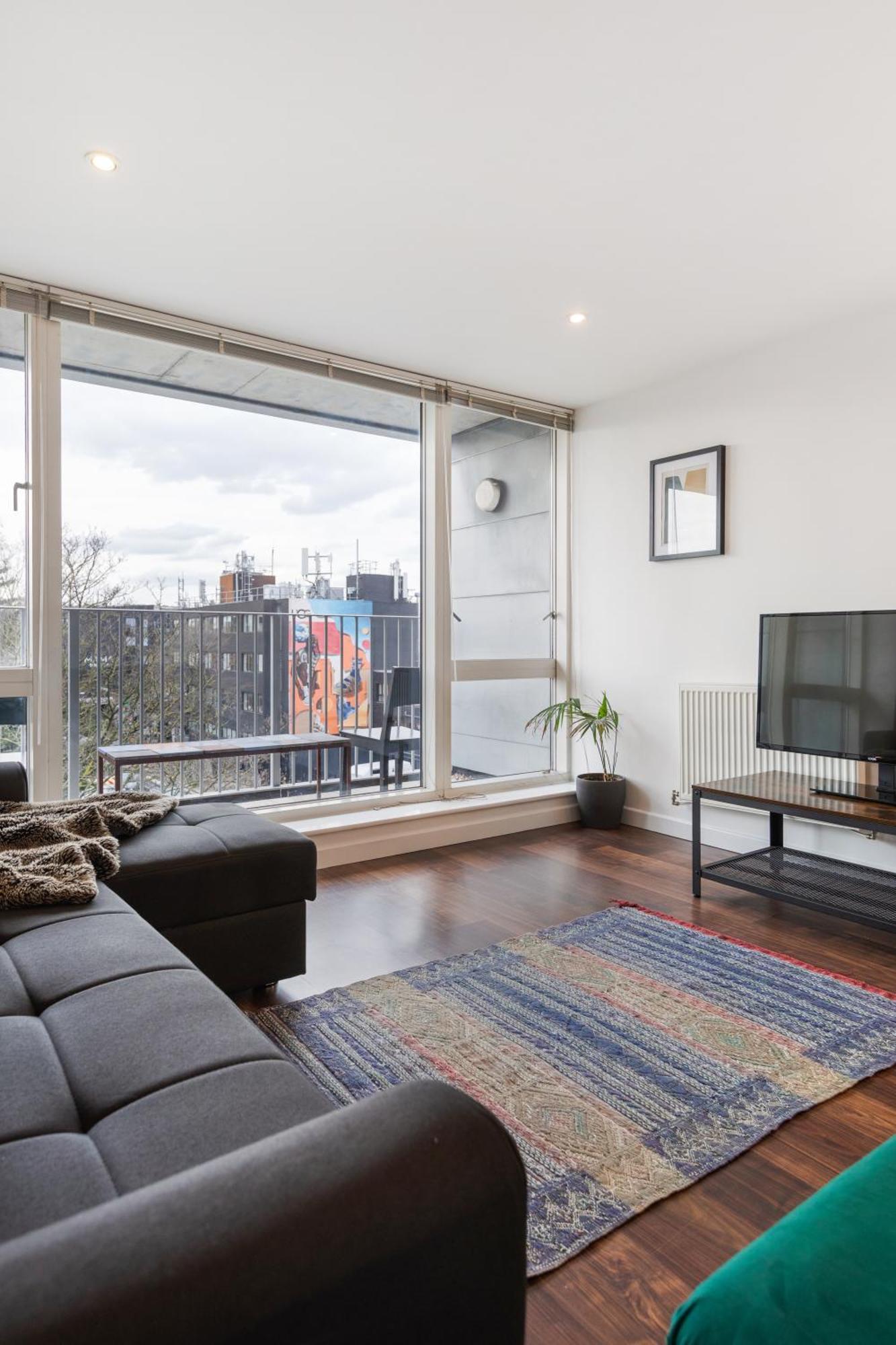 Modern & Spacious 3 Bed With Free Parking & Lift In Shoreditch, Next To Station * Londres