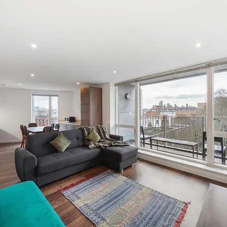 Modern & Spacious 3 Bed With Free Parking & Lift In Shoreditch, Next To Station Londres Extérieur photo